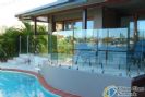 swimming pool fence glass